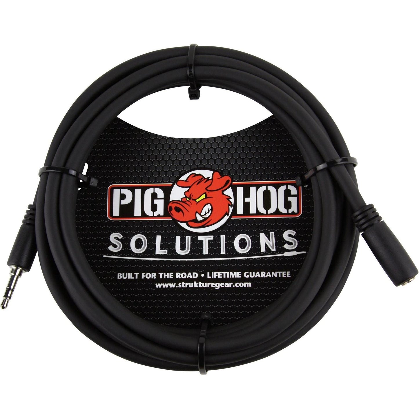 Pig Hog Solutions - Headphone Extension Cable 3.5mm Stereo - 10 Foot