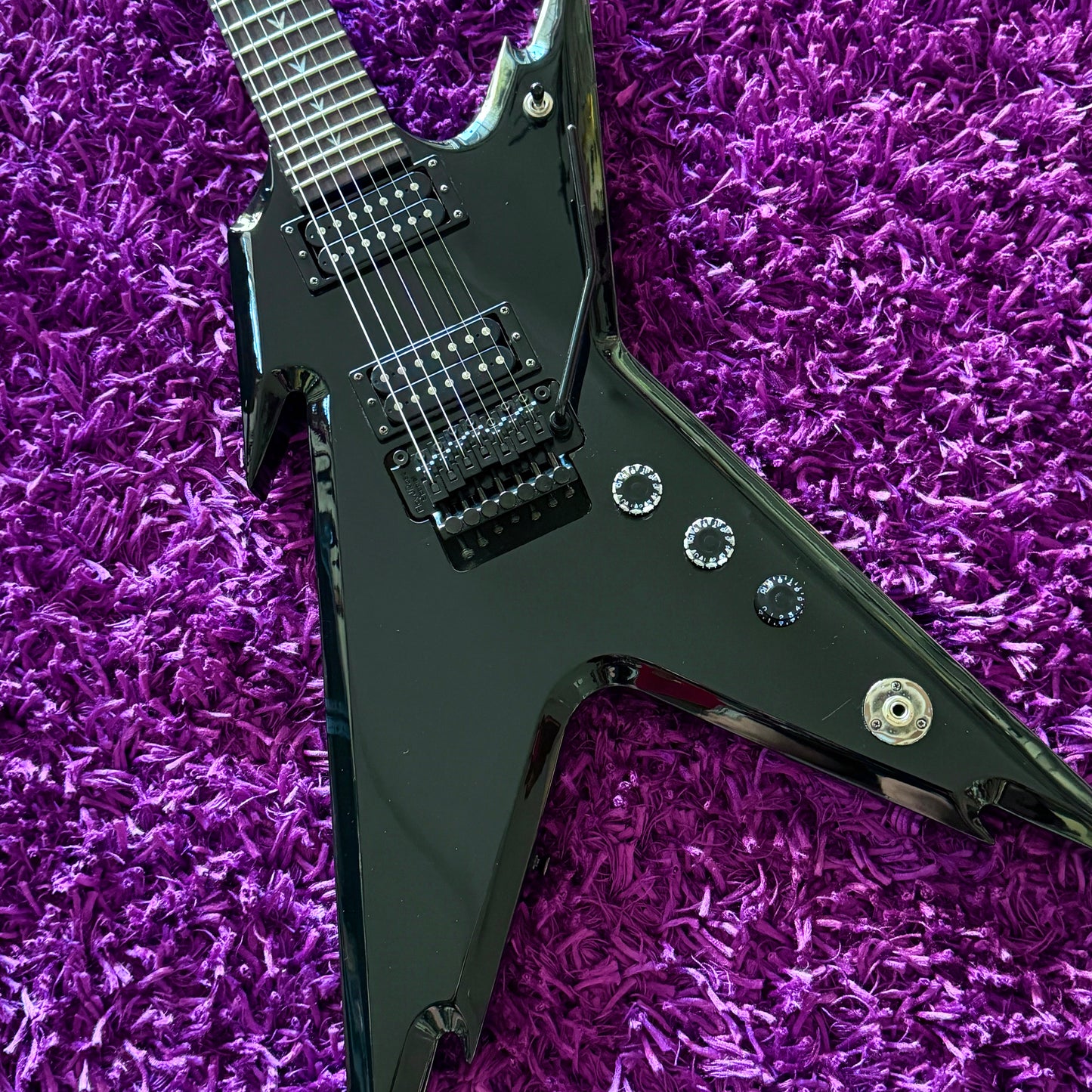 2011 Dean Dime Razorback Floyd Rose (w/ FHC) (Made in Korea)