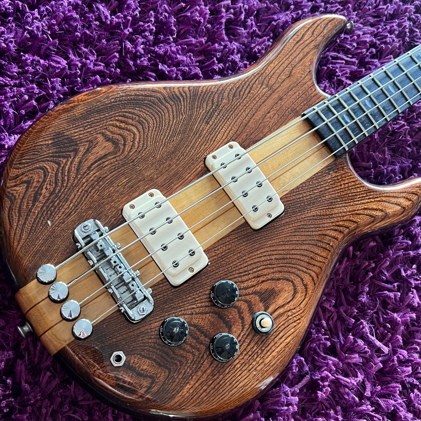 1978 Greco Speed Way GOB700 Bass Guitar Walnut Brown (MIJ Fujigen)