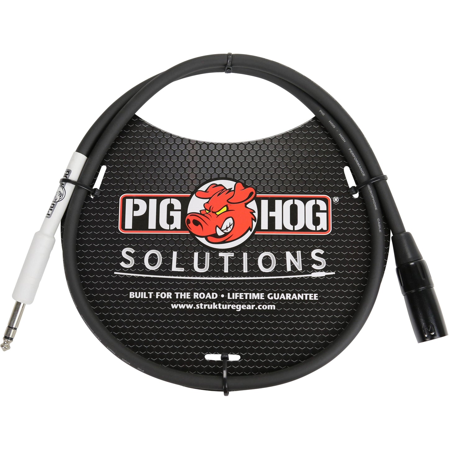 Pig Hog Solutions - 1/4" (Male) TRS to XLR (Male) Balanced Cable - 3 Foot