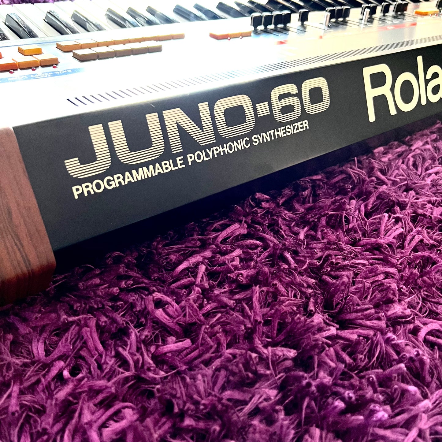 Roland JUNO-60 Polyphonic Analog Synthesizer 1980s Vintage (Serviced & Refurbished) (w/ OHSC!)
