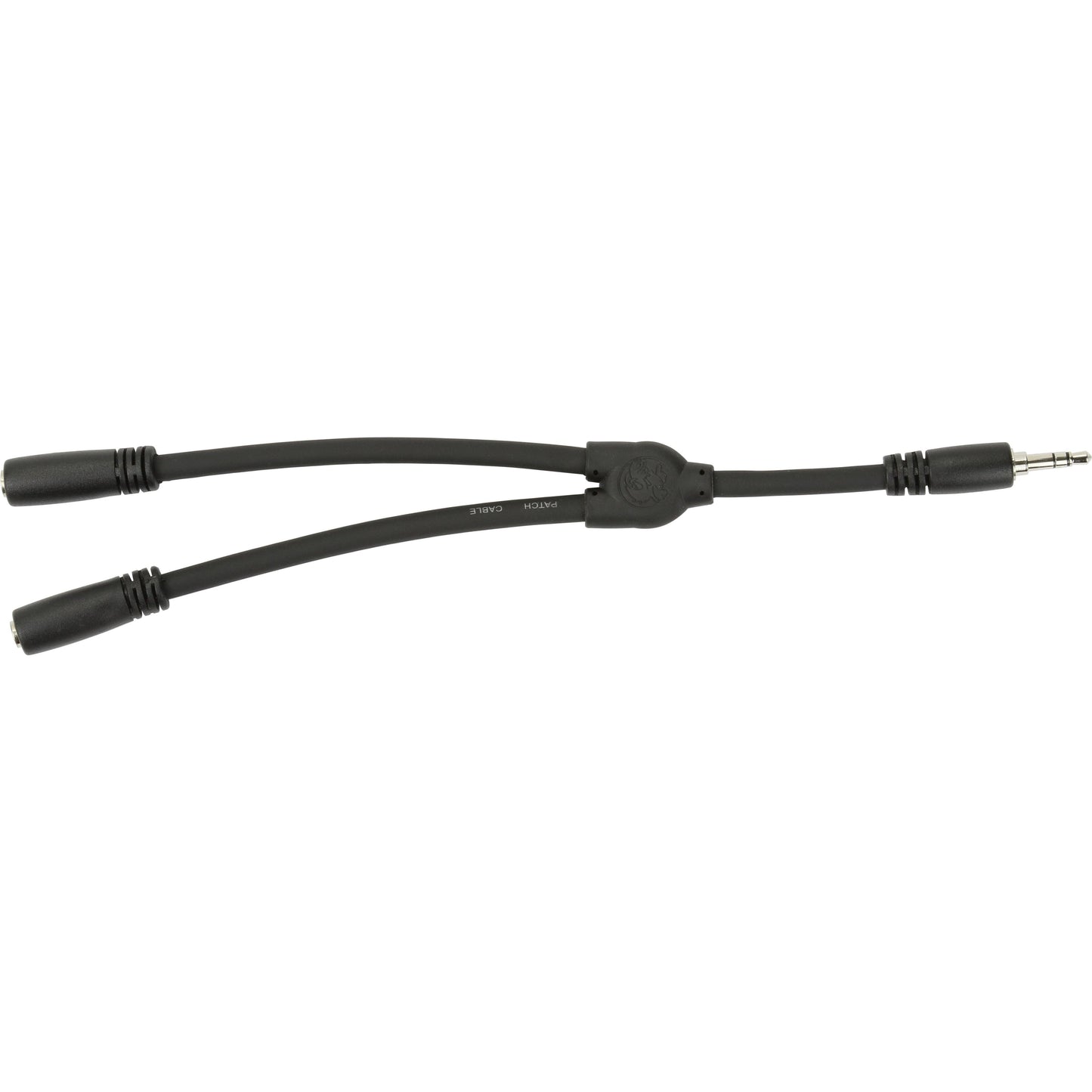 Pig Hog Solutions - Y Cable 3.5mm (Male) TRS to Dual 3.5mm (Female) - 6 Inch