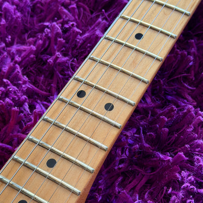 2022 Fender Player Stratocaster Capri Orange, Maple Neck (Made in Mexico)