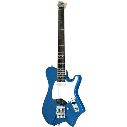 HILS HNT1R – Satin Metallic Ocean Blue – Headless 6-String Guitar