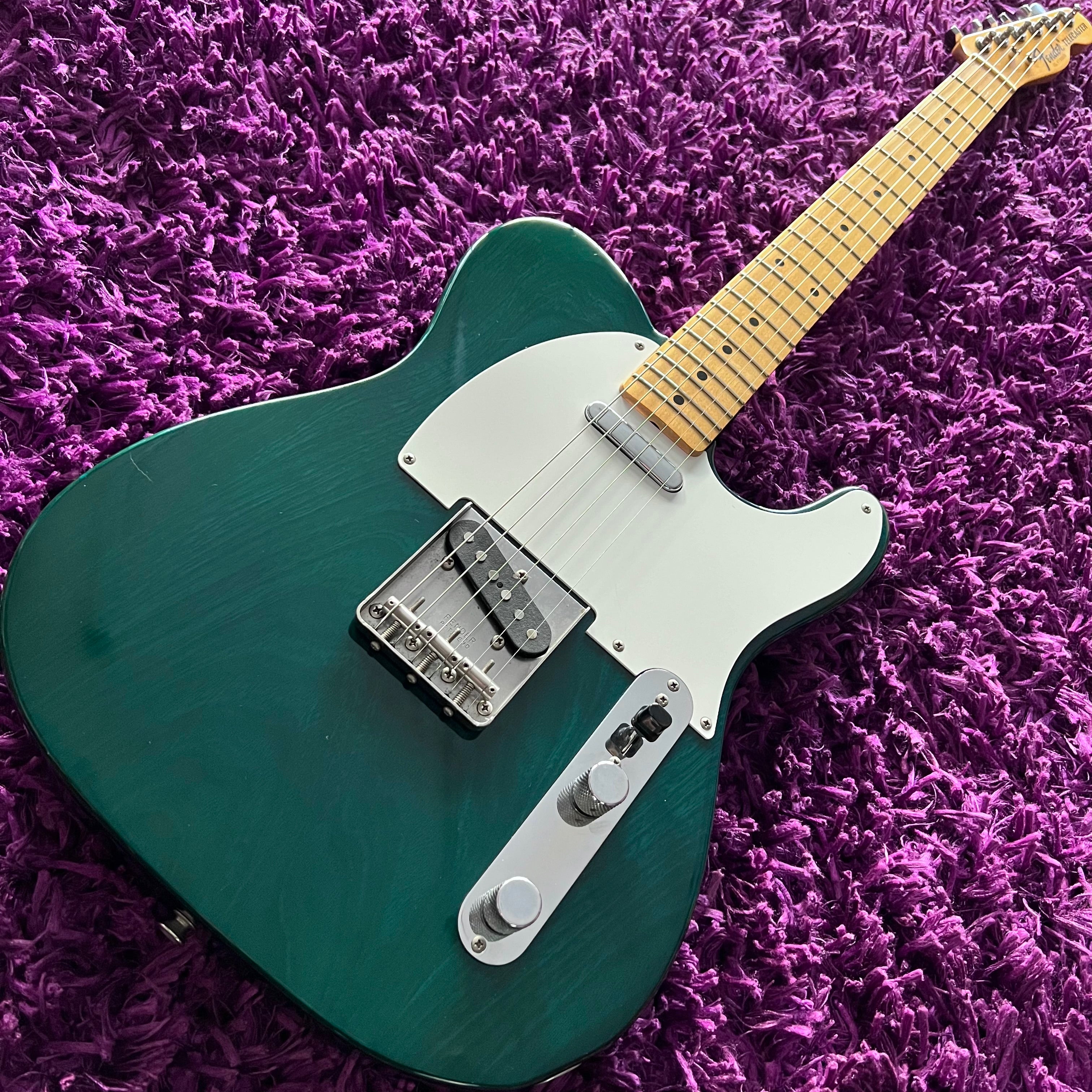 1984-87 Fender CTL-50 Telecaster '72 Reissue Transparent Green (MIJ Fu –  Deep Tone Music