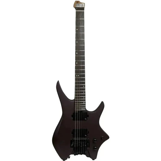 HILS HN5 – Satin Metallic Deep Purple – Headless 6-String Guitar