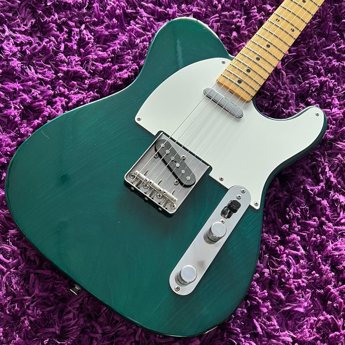 1984-87 Fender CTL-50 Telecaster '72 Reissue Transparent Green (MIJ Fujigen E Serial)