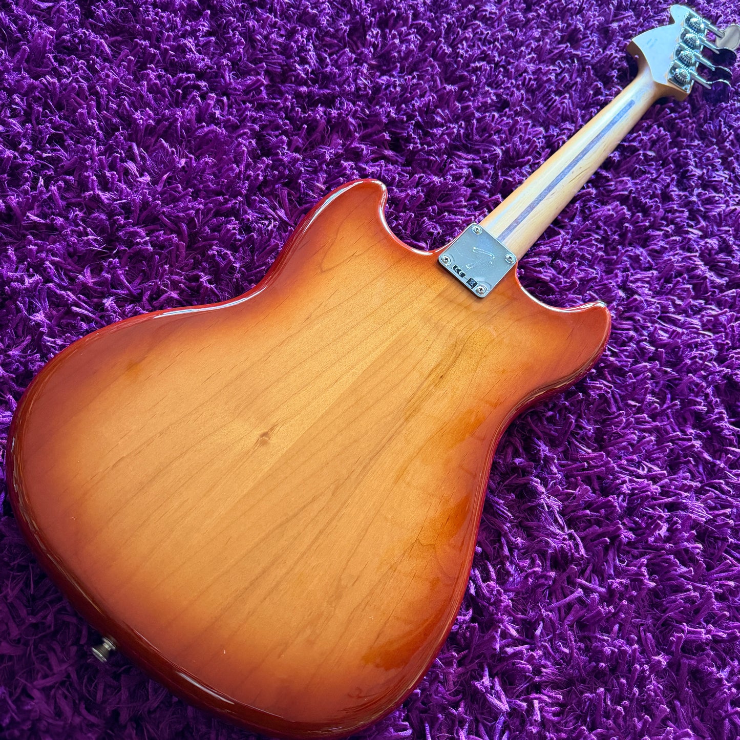 2020 Fender Player Mustang Bass P/J Sienna Sunburst, Maple Neck (MIM)