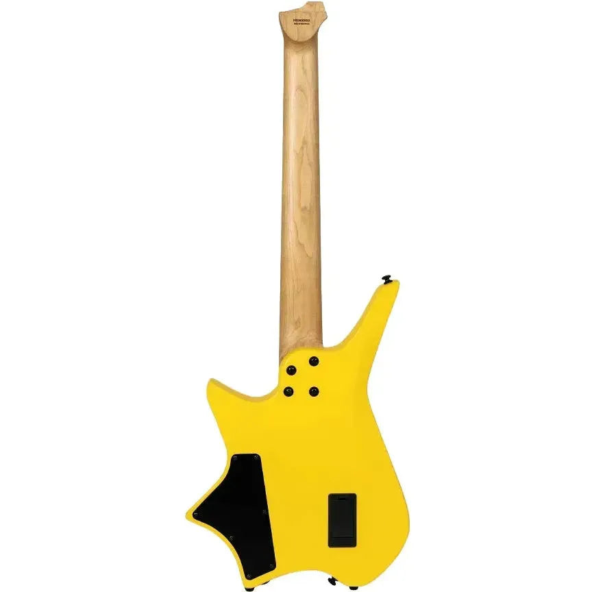 HILS HZ7 – Satin Honey Yellow – Headless 7-String Guitar