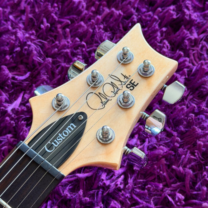 2022 PRS SE Custom 24 Bonnie Pink Double Cutaway Electric Guitar