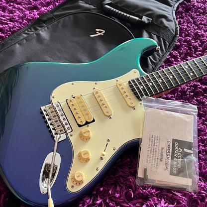 2010-11 Fender Japan Stratocaster STR-VC BTP (Blue To Purple) Colour Shifting Finish (MIJ)