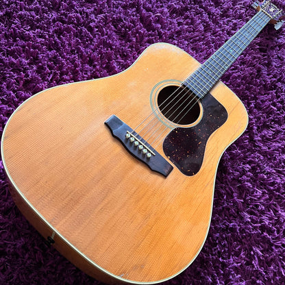 1980 Guild G37 BLD Blonde Squareshoulder Dreadnought Acoustic (Made in USA) (w/ OHSC)