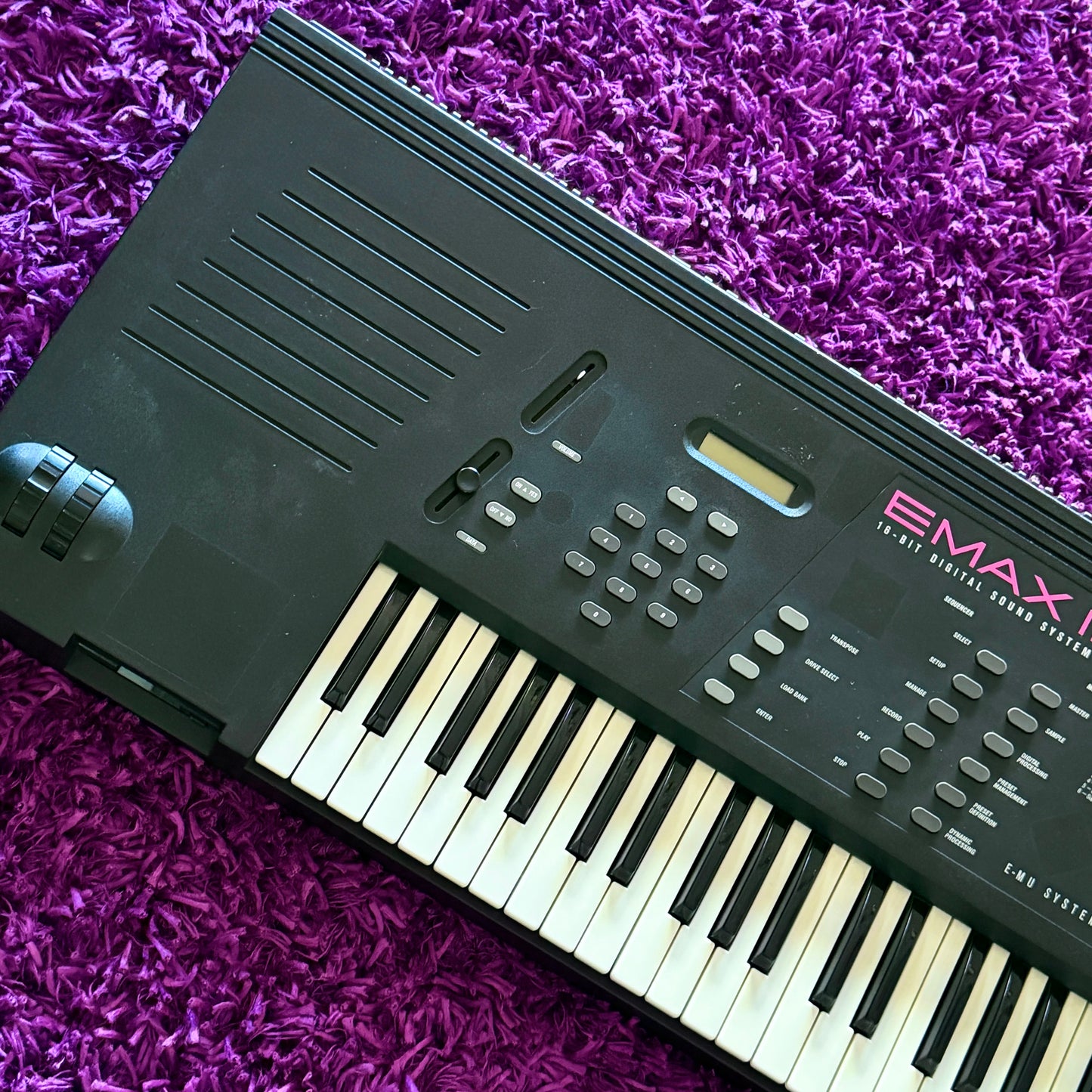 1990s E-MU Systems Emax II 61-Key 16-Bit Sampler Workstation
