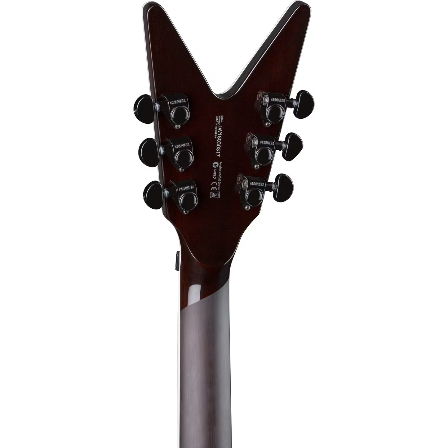 Dean ML Select Floyd Quilt Maple Trans Brazillia Electric Guitar