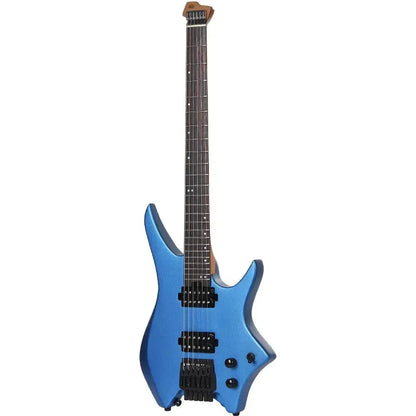 HILS HN3 – Satin Metallic Electric Blue – Headless 6-String Guitar