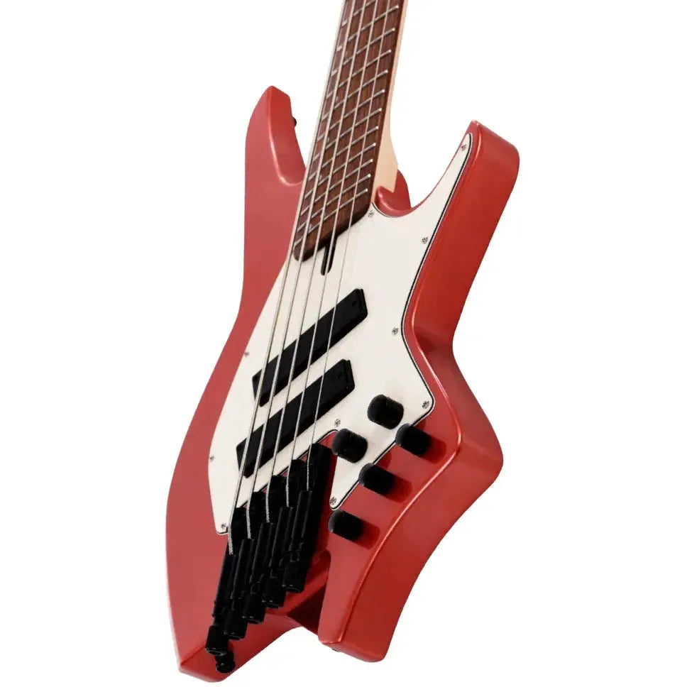 HILS HNB5 – Gloss Metallic Rose Gold – Headless 5-String Bass
