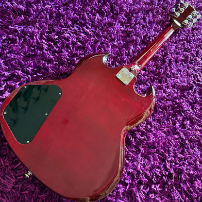 Early 1970s Teisco SG Style Electric Guitar Cherry Red (MIJ Kawai)