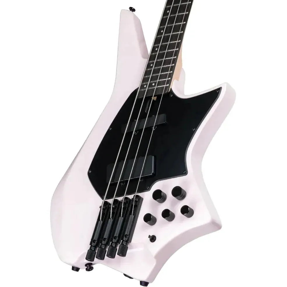 HILS HZB4 – Gloss Aura Pearl – Headless 4-String Bass