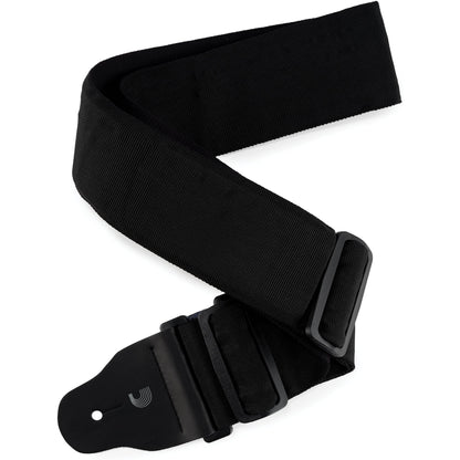 D'Addario Bass Guitar Strap, Black, 3 Inches Wide