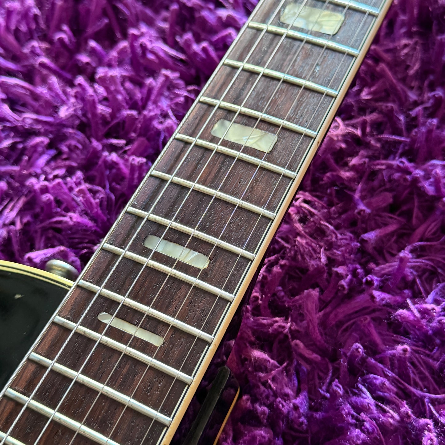 Early 1970s Aria 5522 Les Paul Custom Style Electric Guitar (MIJ Matsumoku)