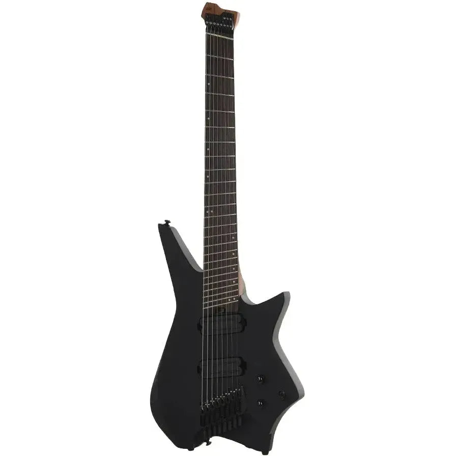 HILS HZ8 – Satin Black – Headless 8-String Guitar