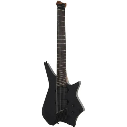 HILS HZ8 – Satin Black – Headless 8-String Guitar