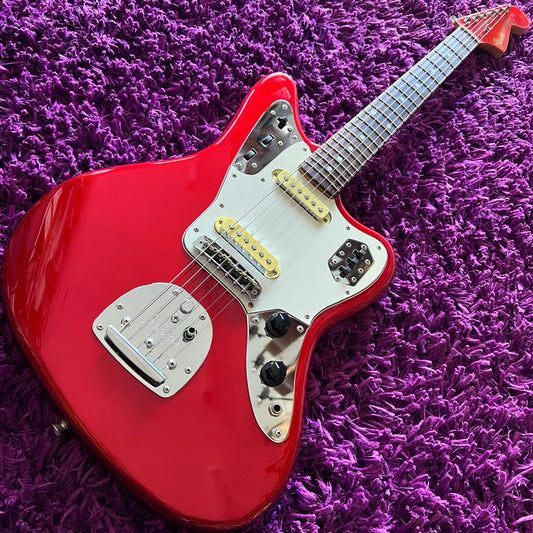 1993-94 Fender Jaguar JG-66 Candy Apple Red (Matching Headstock) (MIJ Fujigen)