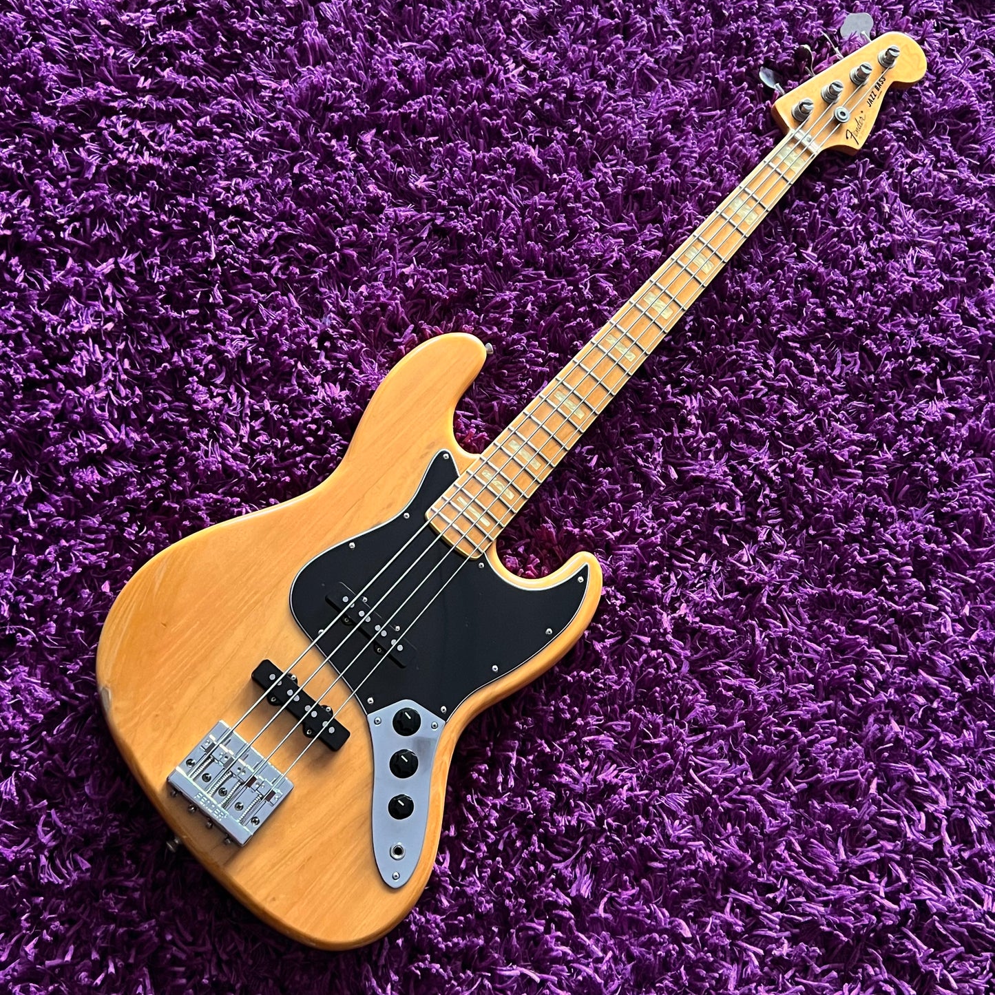 1999-02 Fender '75 Reissue Jazz Bass JB-75-US Natural (MIJ)