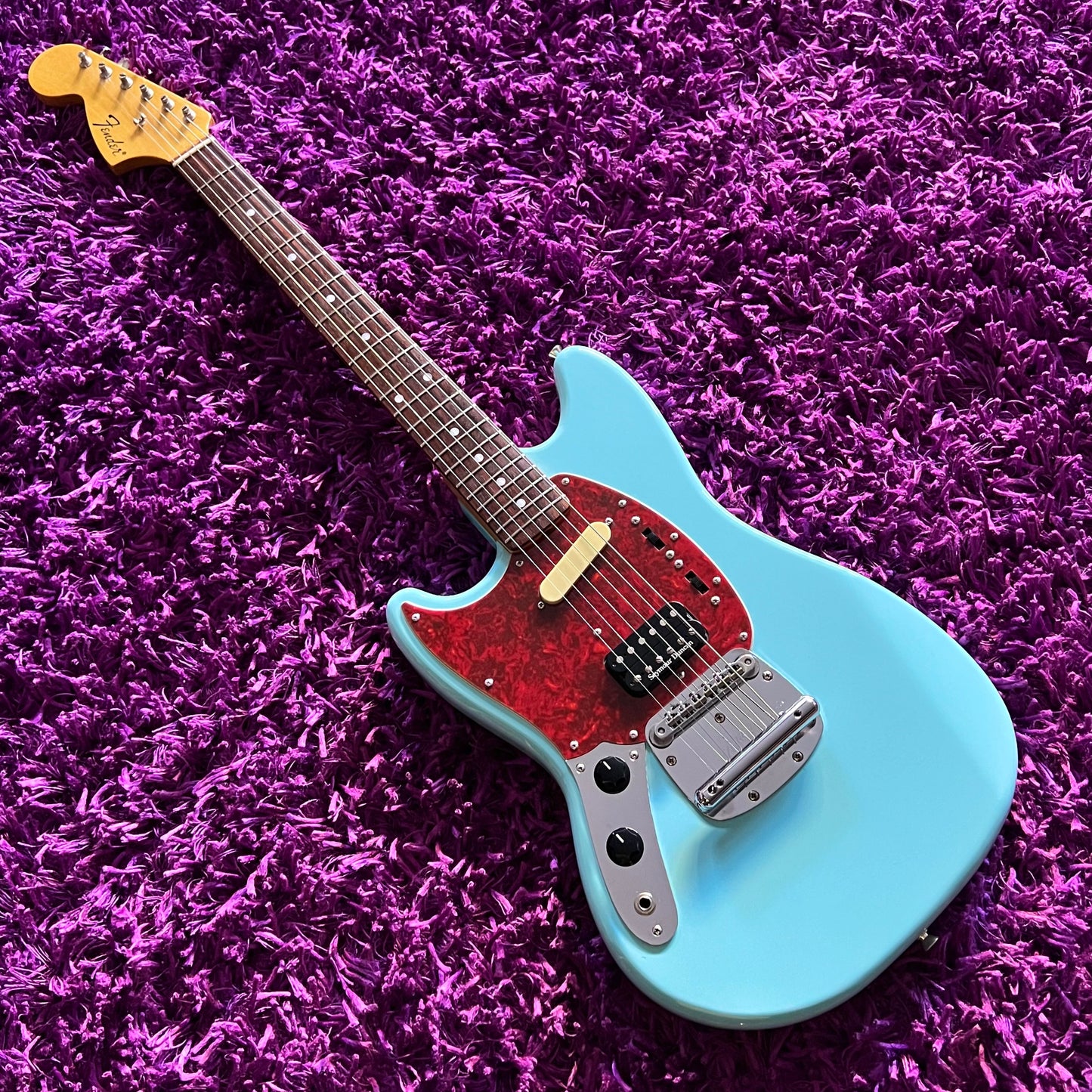 2010-11 Fender Mustang Kurt Cobain MG-KC-LH Sonic Blue (Left Handed) (MIJ Fujigen)