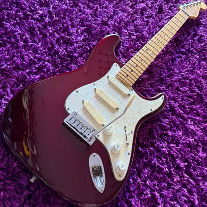 1993 Fender Stratocaster Plus Deluxe Midnight Wine (w/ SKB Hard Case) (Made in USA)