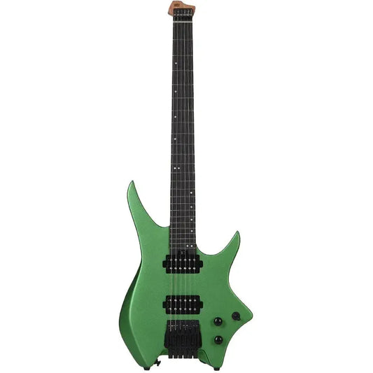 HILS HN3 – Satin Metallic Emerald Green – Headless 6-String Guitar