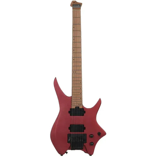 HILS HN4 – Satin Ruby Red – Headless 6-String Guitar