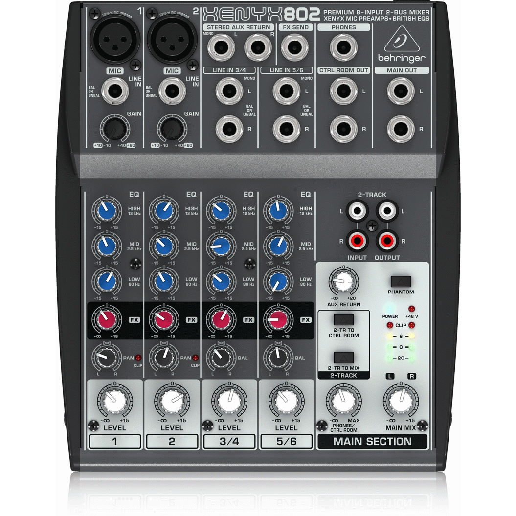 Behringer XENYX 802 Mixer