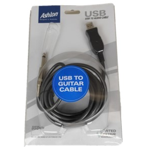 Ashton USBGT USB To Guitar Cable