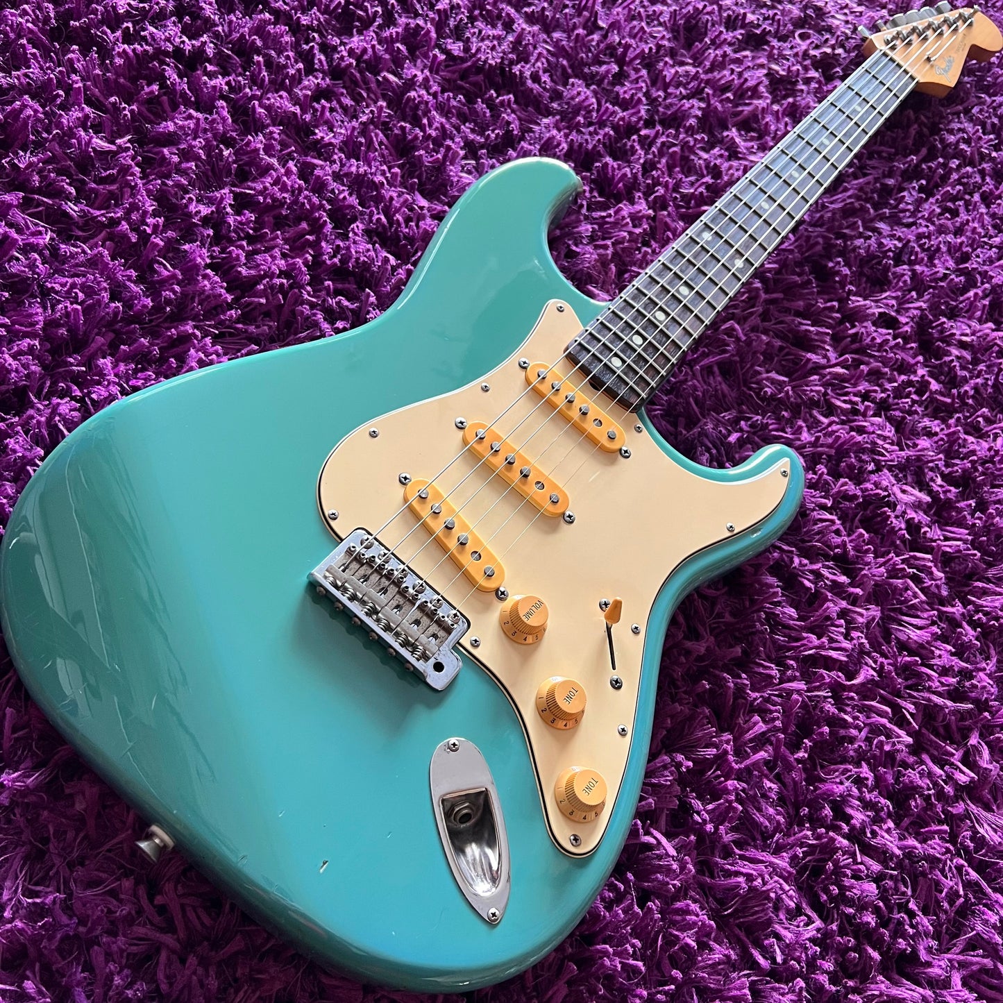 1993-94 Fender Japan Stratocaster ST-362 '62 Reissue Daphne Blue (MIJ Fujigen)