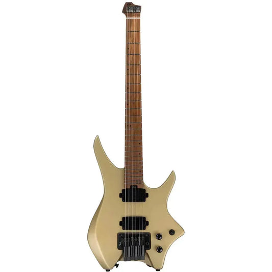 HILS HN4 – Satin Summer Sand – Headless 6-String Guitar