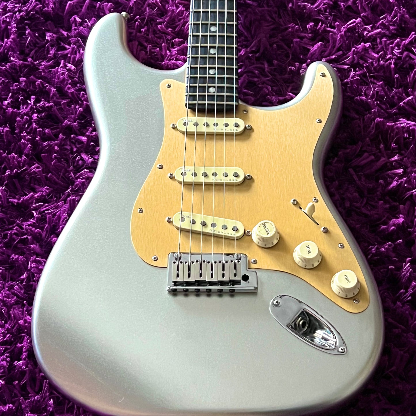 2021 Fender Limited Edition American Ultra Stratocaster Quicksilver (Chicago Music Exchange Exclusive) (w/ OHSC)
