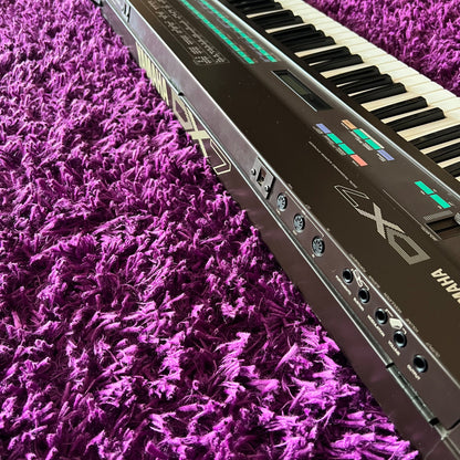 1980s Yamaha DX7 Keyboard Synthesizer (240V Conversion) (Made in Japan)