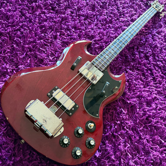 Early 1970s Greco EB-350 SG Bass (Gibson EB-3 Style) (33.5" Scale) (MIJ)