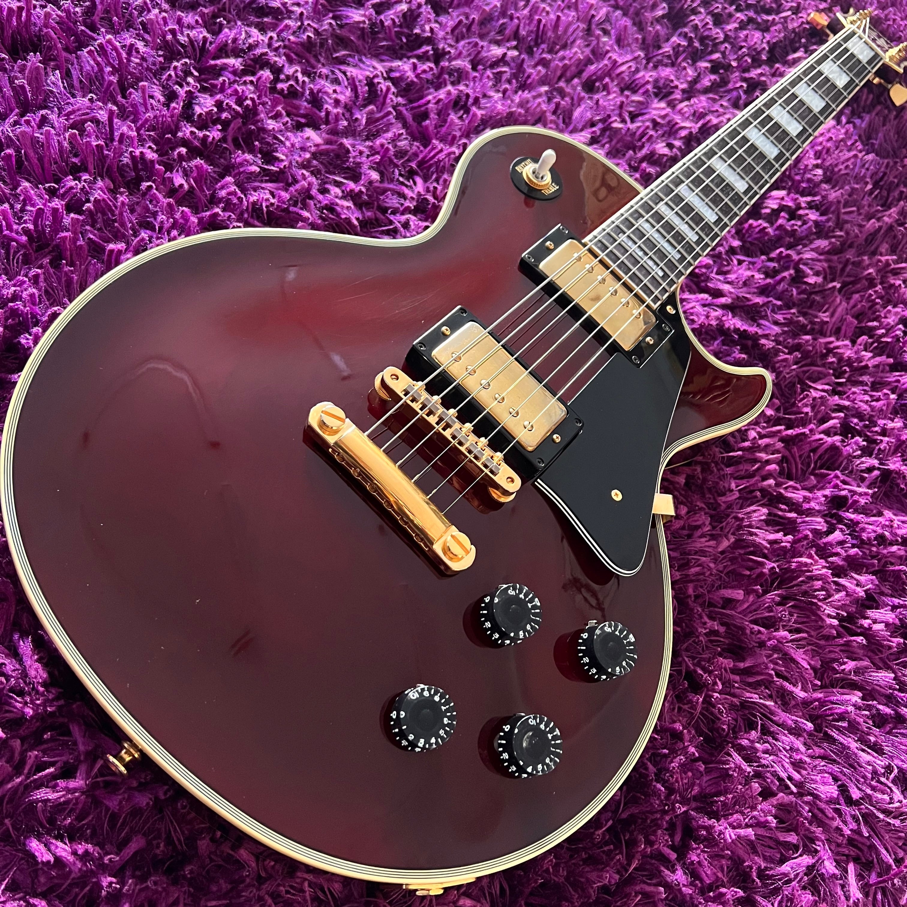 1992 Orville LPC-75 Les Paul Custom Wine Red (MIJ) – Deep Tone Music