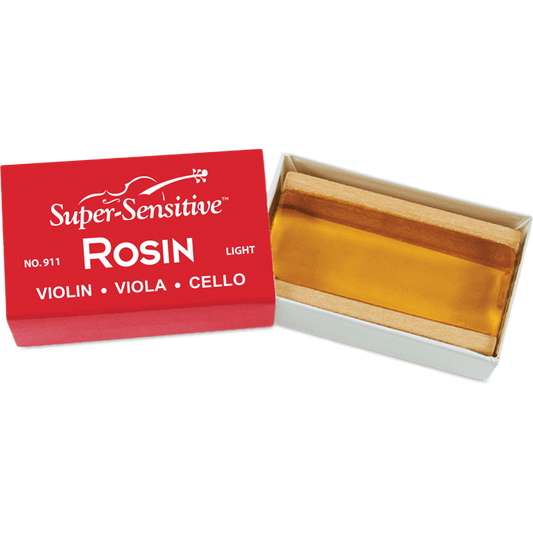 Super-Sensitive Light Rosin for Violin/Viola/Cello (12 Pack)
