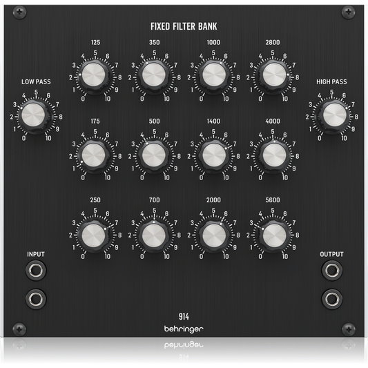 Behringer 914 Fixed Filter Bank Module