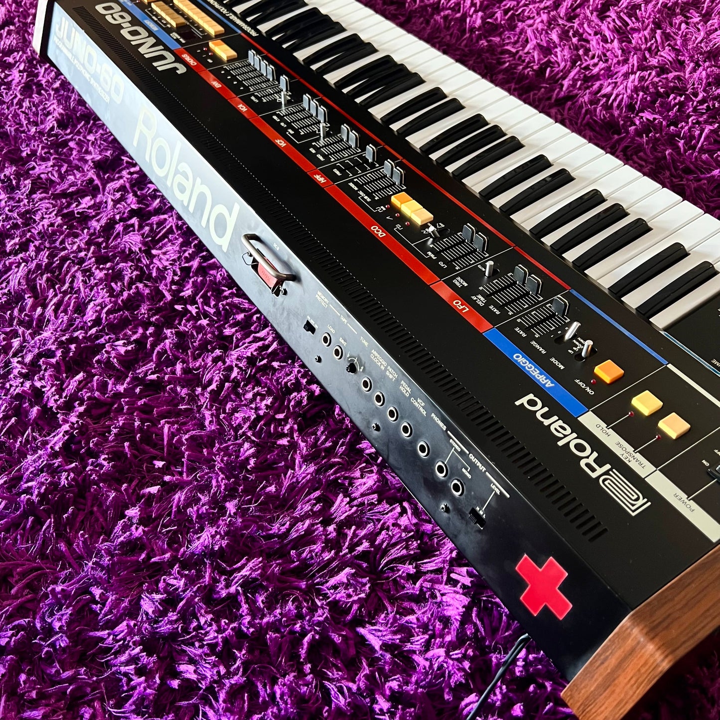 Roland JUNO-60 Polyphonic Analog Synthesizer 1980s Vintage (Serviced & Refurbished) (w/ OHSC!)