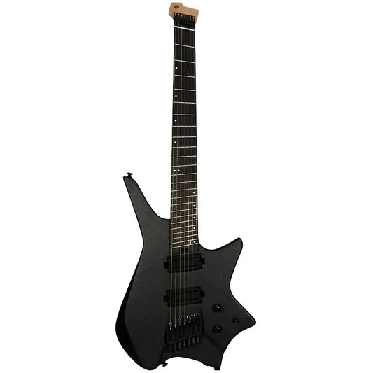 HILS HZ7 – Satin Galaxy Black – Headless 7-String Guitar