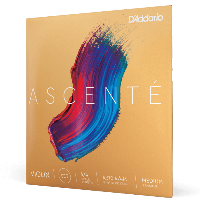 D'Addario Ascenté Violin A String – 4/4 Scale – Medium Tension
