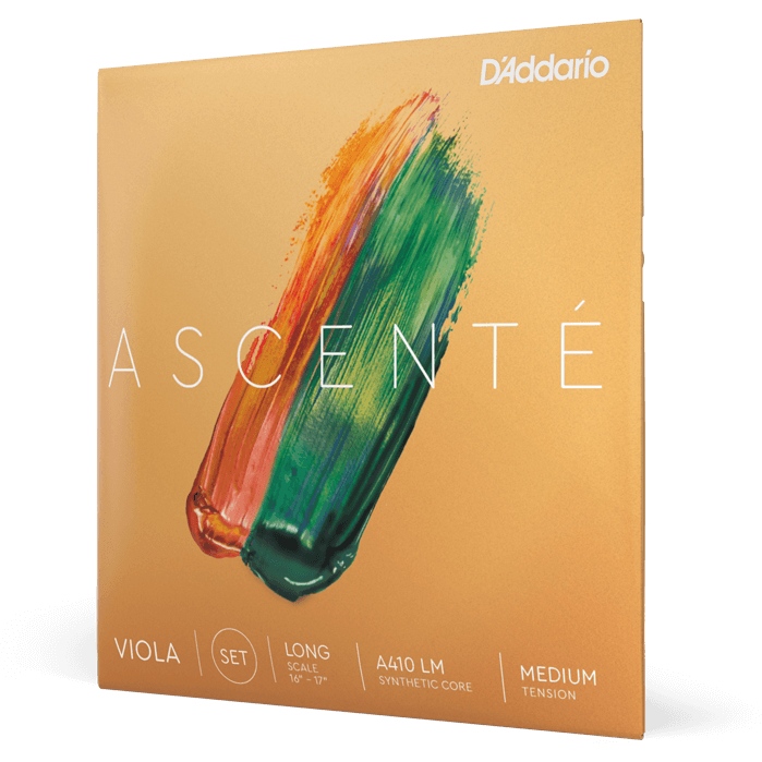 D'Addario Ascenté Viola String Set – Long Scale – Medium Tension