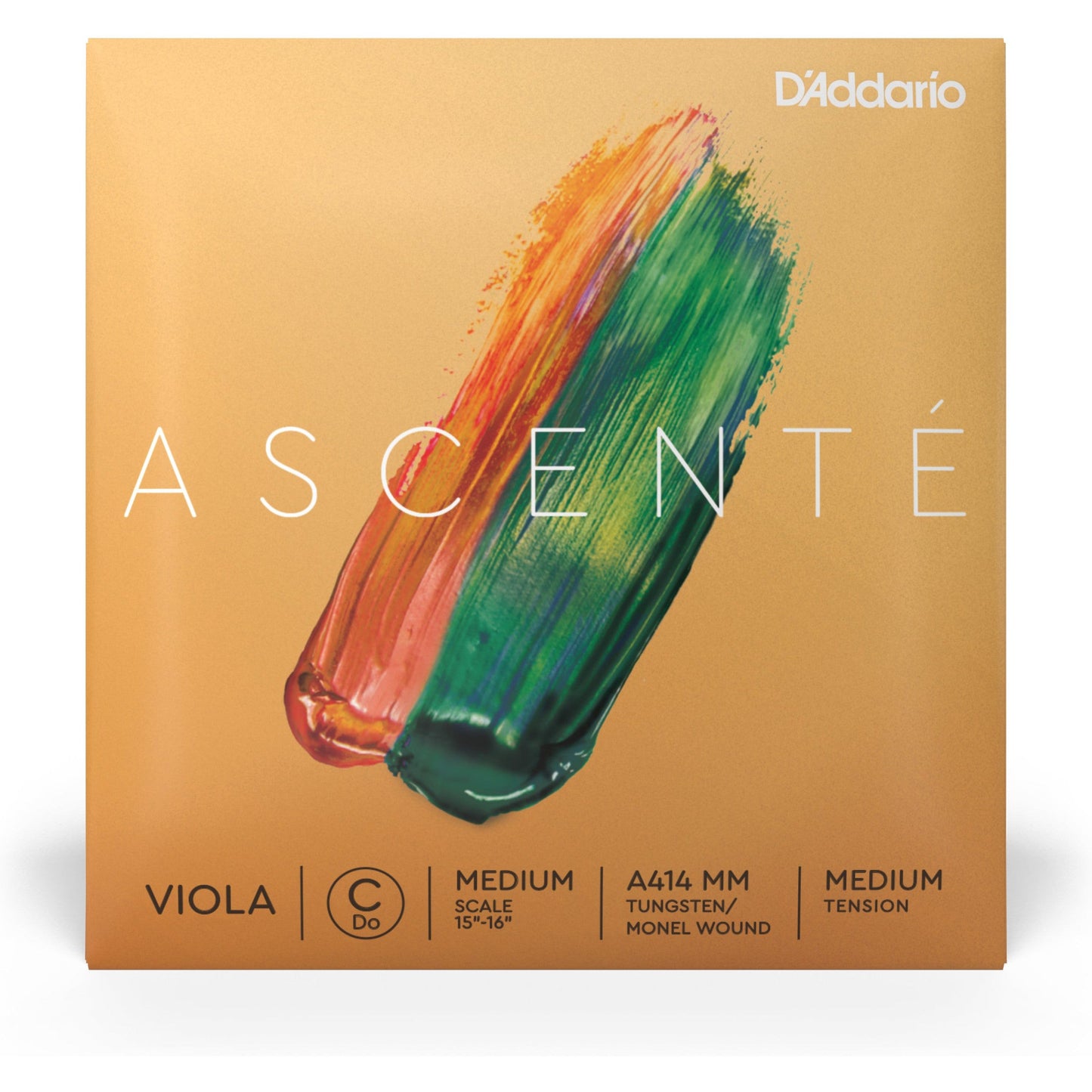 D'Addario Ascenté Viola C String, Medium Scale, Medium Tension