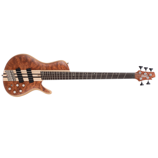Cort A5 Beyond Multi-Scale 5-String Bass Guitar – Open-Pore Natural