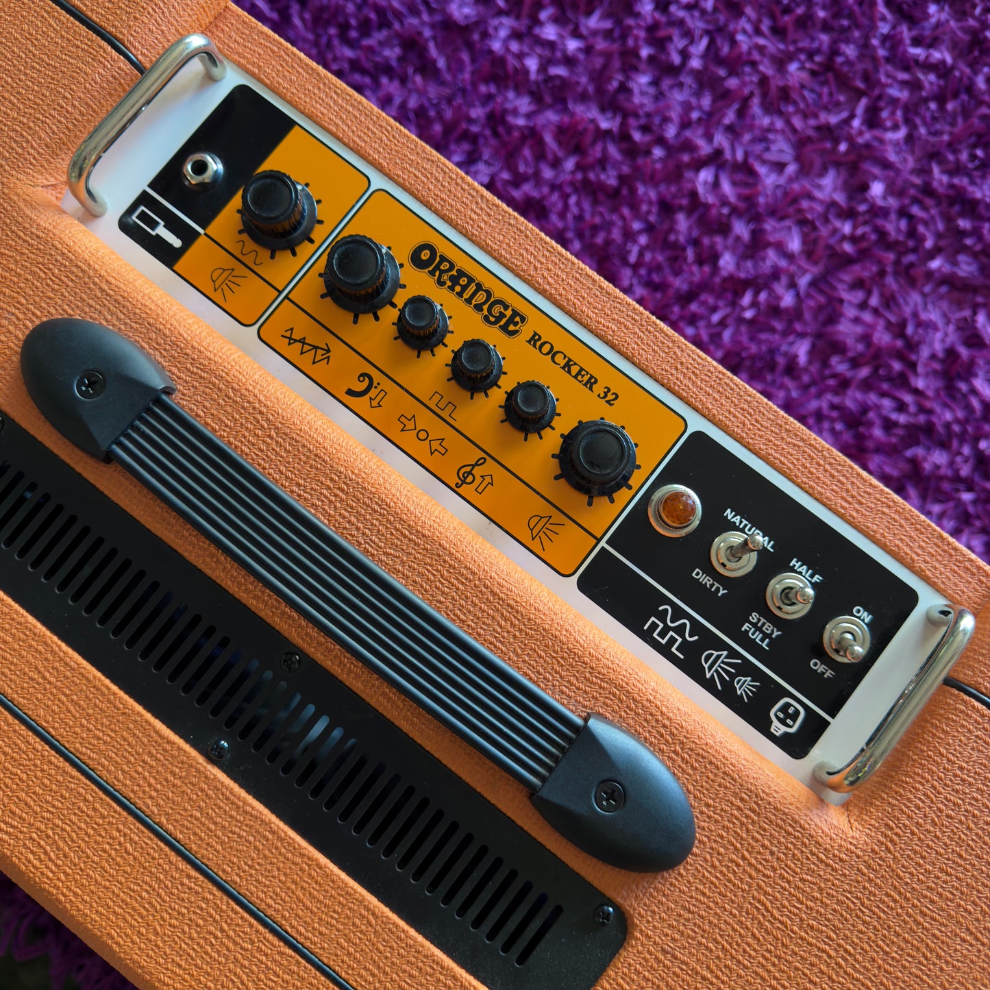 2020s Orange Rocker 32 30-Watt Stereo Valve Guitar Combo Amplifier (Designed in England)