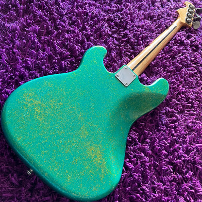 1970s Guyatone Custom EP-40 Precision Bass Sparkle Green (MIJ)